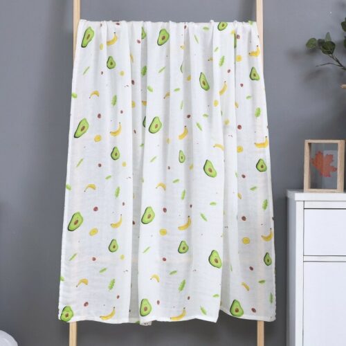 Two layers muslin gauze baby  blanket plush-hug quilt blanket muslin baby blankets.