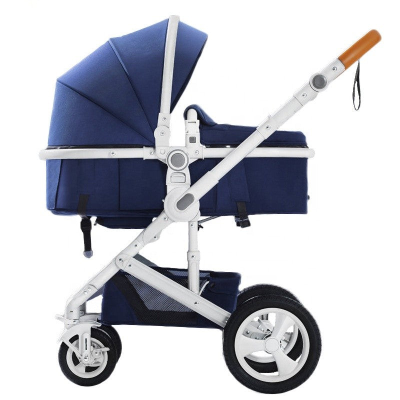 Belecco Blue baby stroller 