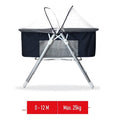 Portable baby crib Navy blue