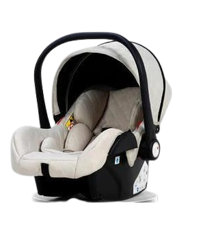 Baby car seat with black and white color
