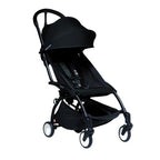 Black baby stroller lightweight babylife.
