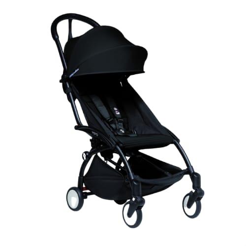 Black baby stroller lightweight babylife.