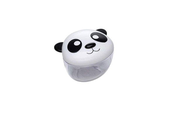 Panda-shaped  Melii  snack Container.