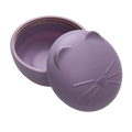 Melii Silicone Purple container with lid 