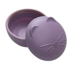 Melii Silicone Purple container with lid 