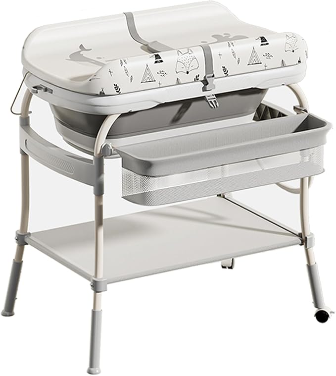 Baby changing table foldable