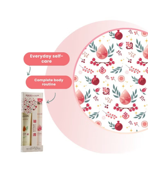 Julnar Roots&Glow with floral design 