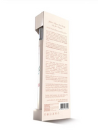 Product packaging with text