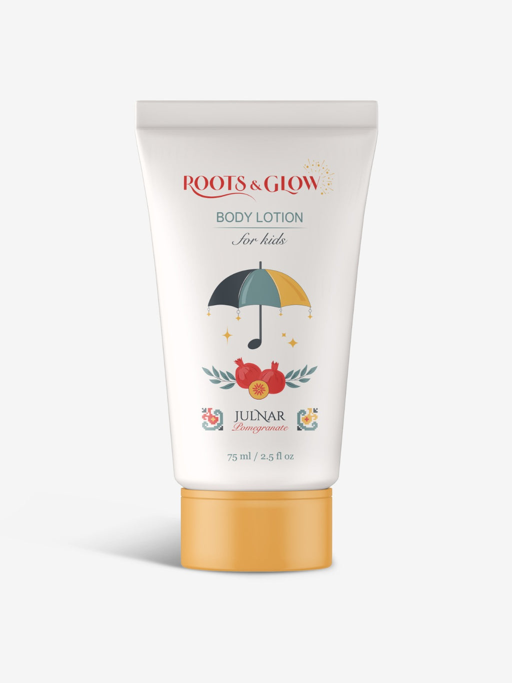 Body lotion for kids with 'Roots & Glow' 