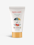 Body lotion for kids with 'Roots & Glow' 