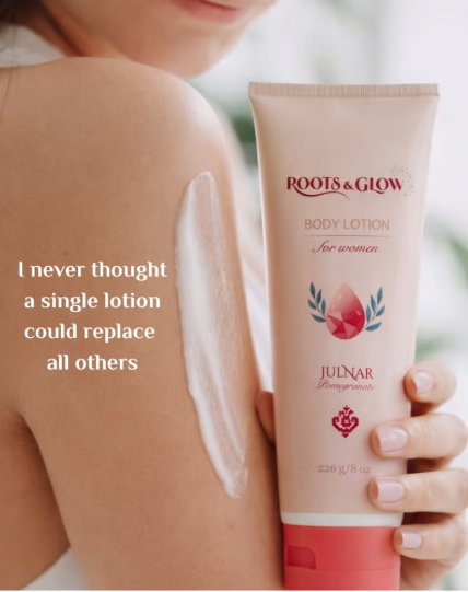 Roots & Glow body lotion 