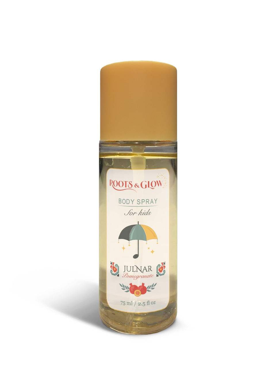 Roots and Glow Body spray bottle 