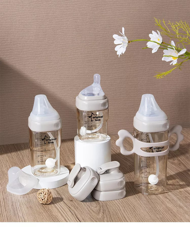  Breast Milk pouch feeding Set of baby bottles with accessories 