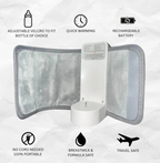 Portable breastmilk warmer with features 