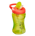  Vital Hydrate Green sippy cup with red lid and straw 