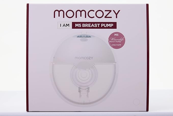 Momcozy breast pump wearable.