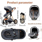  Luxury Baby stroller and car seat with    
dimensions 