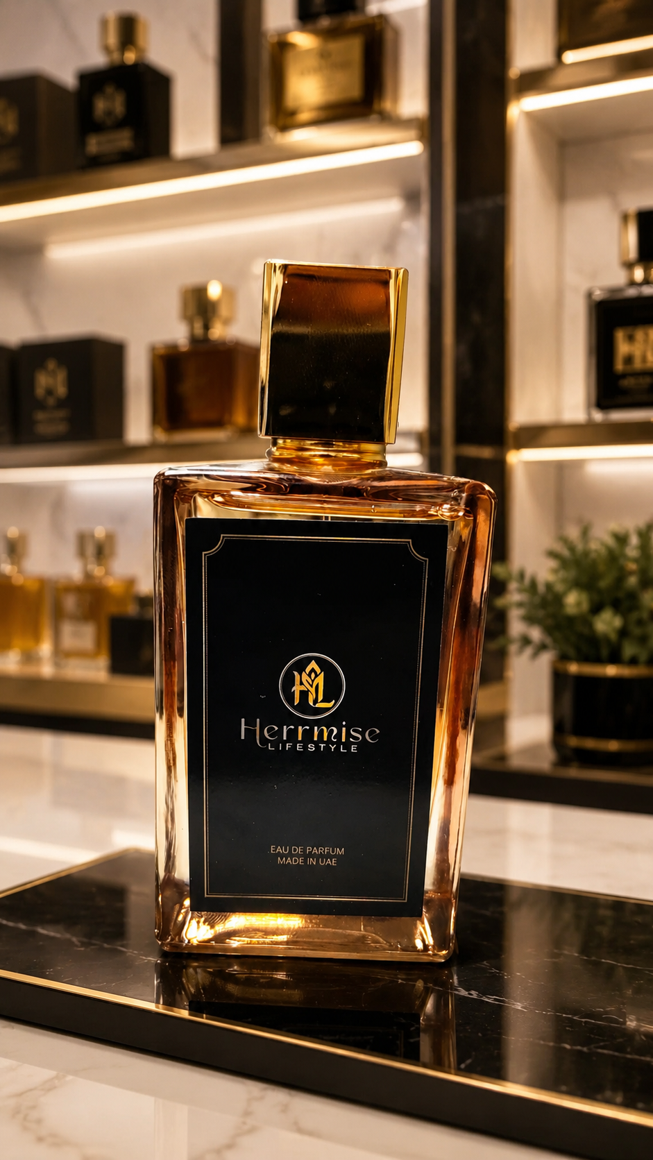 Herrmise Lifestyle Rain Drops Pure Mist EauDe Parfum Unisex-Premium French Fragrance Collection.