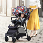 ReversibleHandleTravelSystemLuxuryLightweightBabyStroller