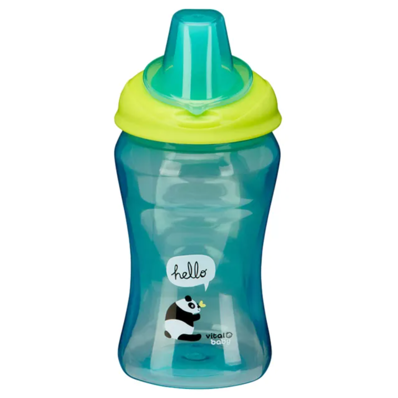  Vital hydrate Blue sippy cup  green cap