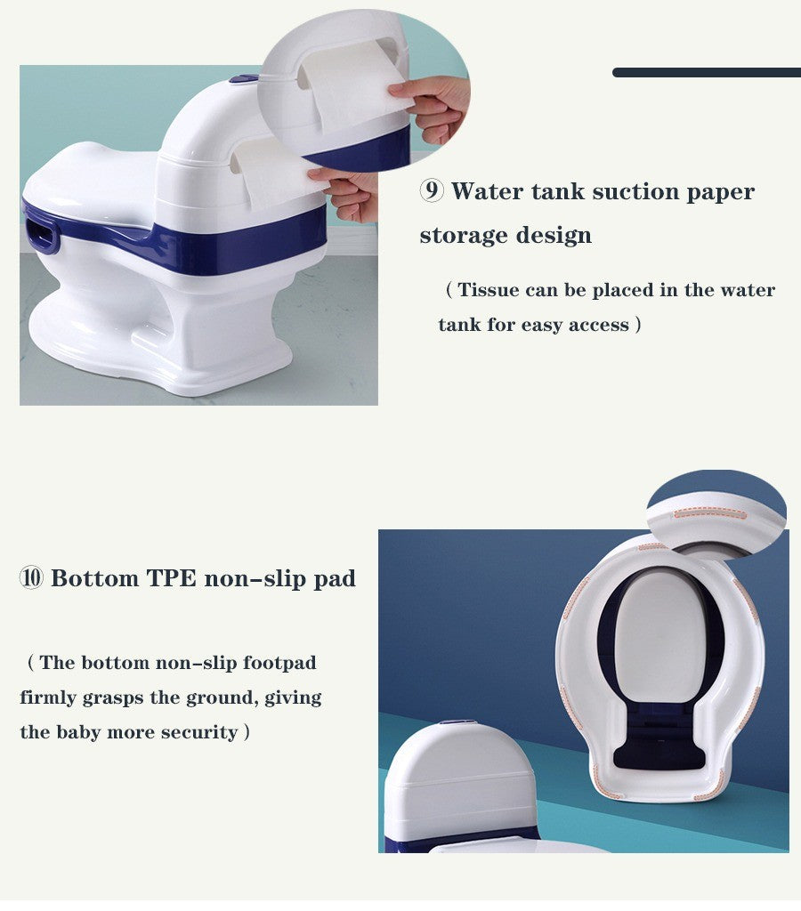 Product with water tank suction paper storage and bottom TPE non-slip pad .