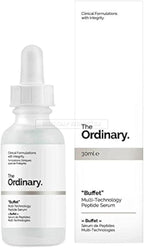 The Ordinary 'Buffet' Multi-Technology Peptide Serum with dropper .