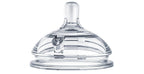 Clear baby bottle nipple 