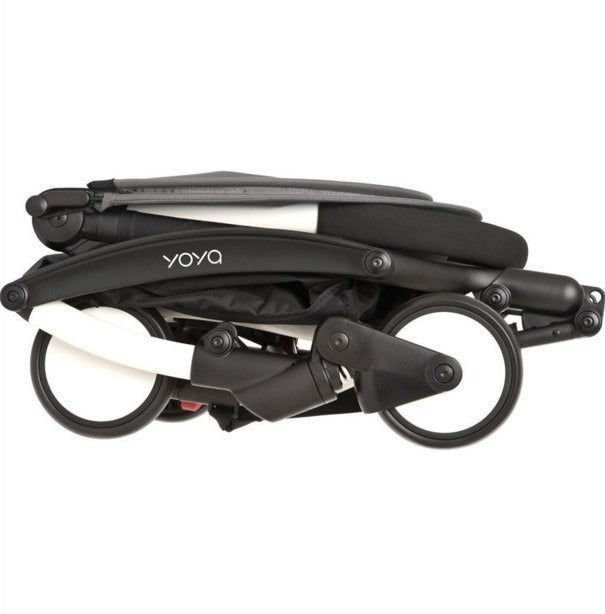 Folded Yoya baby stroller 