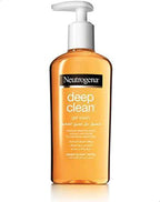 Neutrogena deep clean gel wash bottle .